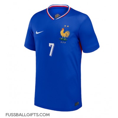 Frankreich Antoine Griezmann #7 Fußballbekleidung Heimtrikot EM 2024 Kurzarm Frankreich Antoine Griezmann #7 Fußballbekleidung Heimtrikot EM 2024 Kurzarm